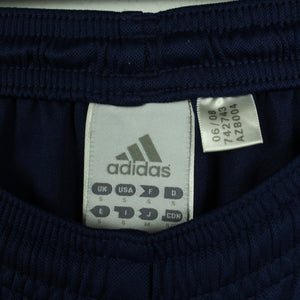 Vintage ADIDAS Shorts Gr. S dunkelblau weiß Stitching