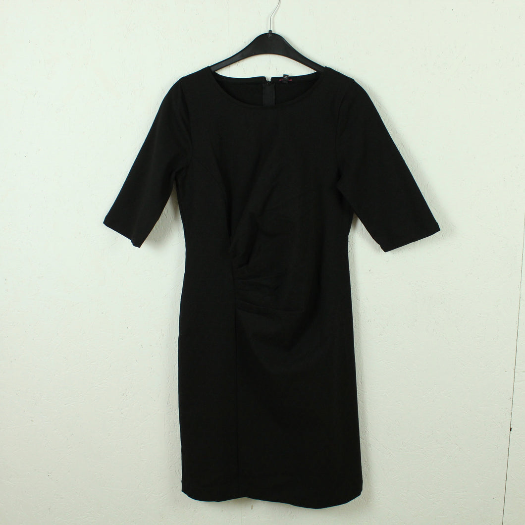 Second Hand ICHJANE Kleid Gr. 40 schwarz strukturiert (*)