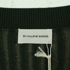 Second Hand BY MALENE BIRGER Pullover Gr. M grün Glitzer NEU (*)