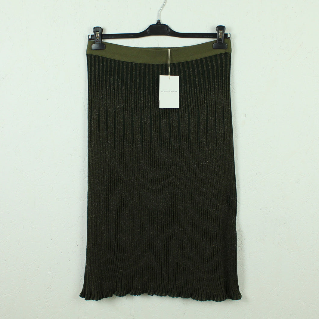 Second Hand BY MALENE BIRGER Rock Gr. M grün Strickrock NEU (*)