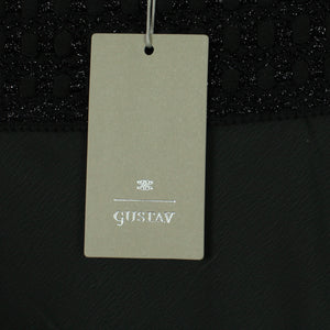 Second Hand GUSTAV Maxirock Gr. 36 schwarz Satin Rock NEU (*)