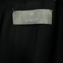 Laden Sie das Bild in den Galerie-Viewer, Second Hand GUSTAV Maxirock Gr. 36 schwarz Satin Rock NEU (*)