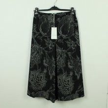 Laden Sie das Bild in den Galerie-Viewer, Second Hand CAFE NOIR Culottes Gr. 38 schwarz grau Stoffhose NEU (*)