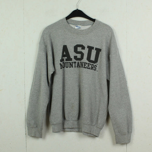 Vintage Sweatshirt Gr. M grau Print: ASU MOUNTAINEERS