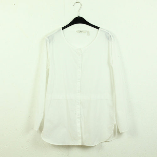 Second Hand AND LESS Bluse Gr. 36 weiss Longbluse (*)