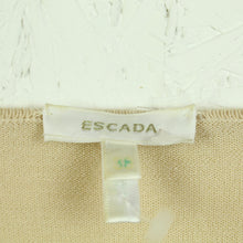 Laden Sie das Bild in den Galerie-Viewer, Second Hand ESCADA Pullover Gr. 38 beige mit Wolle (*)