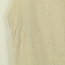 Laden Sie das Bild in den Galerie-Viewer, Vintage Leinenkleid Gr. 38 beige Leinen Etuikleid