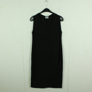 Vintage Kleid Gr. M schwarz uni Etuikleid Basic