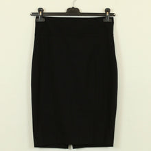 Laden Sie das Bild in den Galerie-Viewer, Second Hand ZARA Rock Gr. XS schwarz Bleistiftrock (*)