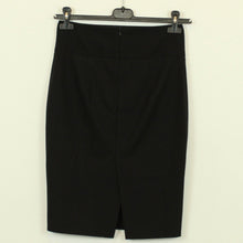 Laden Sie das Bild in den Galerie-Viewer, Second Hand ZARA Rock Gr. XS schwarz Bleistiftrock (*)