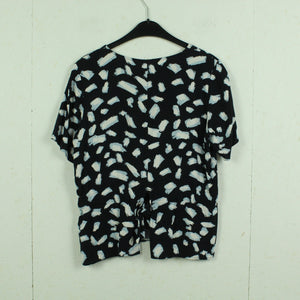 Second Hand SELECTED FEMME Bluse Gr. 36 blau abstrakt gemustert (*)