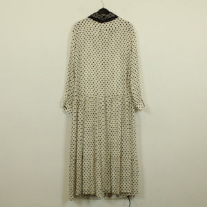 Second Hand SHIRTAPORTER Kleid Gr. 44 weiß schwarz gepunktet NEU (*)