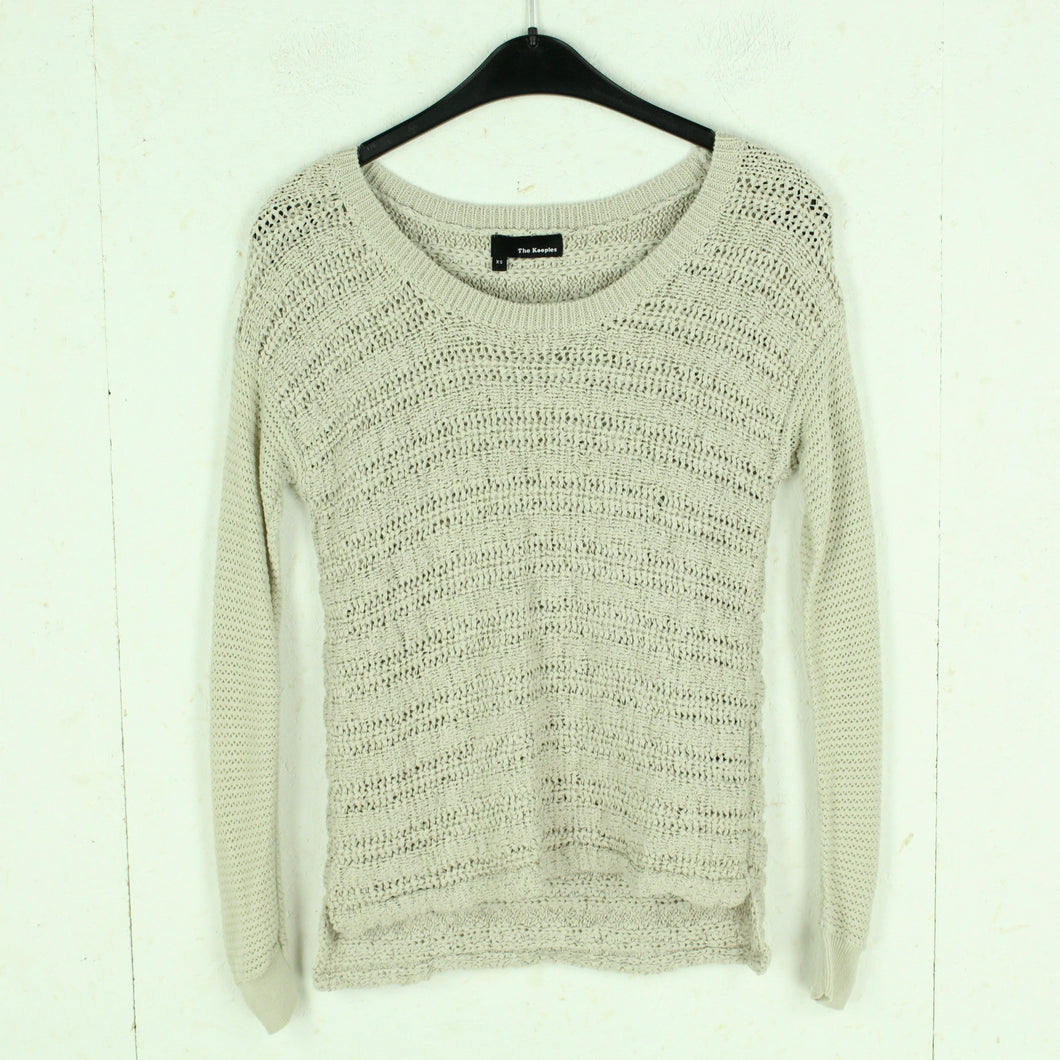 Second Hand THE KOOPLES Pullover Gr. XS beige Strick (*)