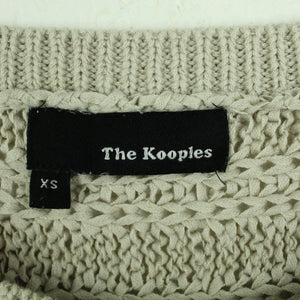 Second Hand THE KOOPLES Pullover Gr. XS beige Strick (*)