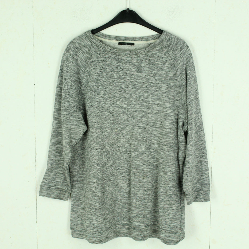 Second Hand COS Sweatshirt Gr. M grau meliert (*)