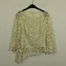 Laden Sie das Bild in den Galerie-Viewer, Second Hand MINX Bluse Gr. 36 creme Mod. Gloria Spitzenbluse Bluse NEU (*)