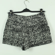 Laden Sie das Bild in den Galerie-Viewer, Second Hand PROENZA SCHOULER Shorts mit Seide Gr. S schwarz weiss Designer (*)