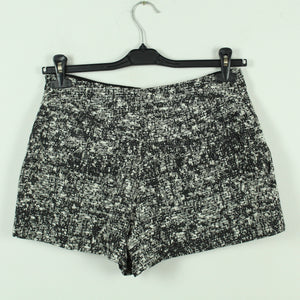 Second Hand PROENZA SCHOULER Shorts mit Seide Gr. S schwarz weiss Designer (*)