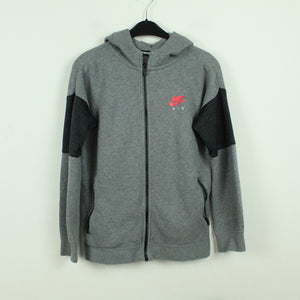 Second Hand NIKE Jacke Gr. XL grau Hoodie (*)