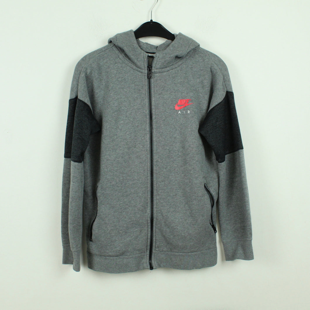 Second Hand NIKE Jacke Gr. XL grau Hoodie (*)