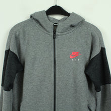 Laden Sie das Bild in den Galerie-Viewer, Second Hand NIKE Jacke Gr. XL grau Hoodie (*)