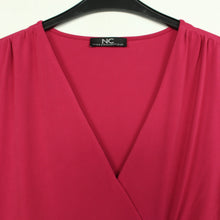 Laden Sie das Bild in den Galerie-Viewer, Second Hand NICE CONNECTION Kleid Gr. 38 magenta (*)