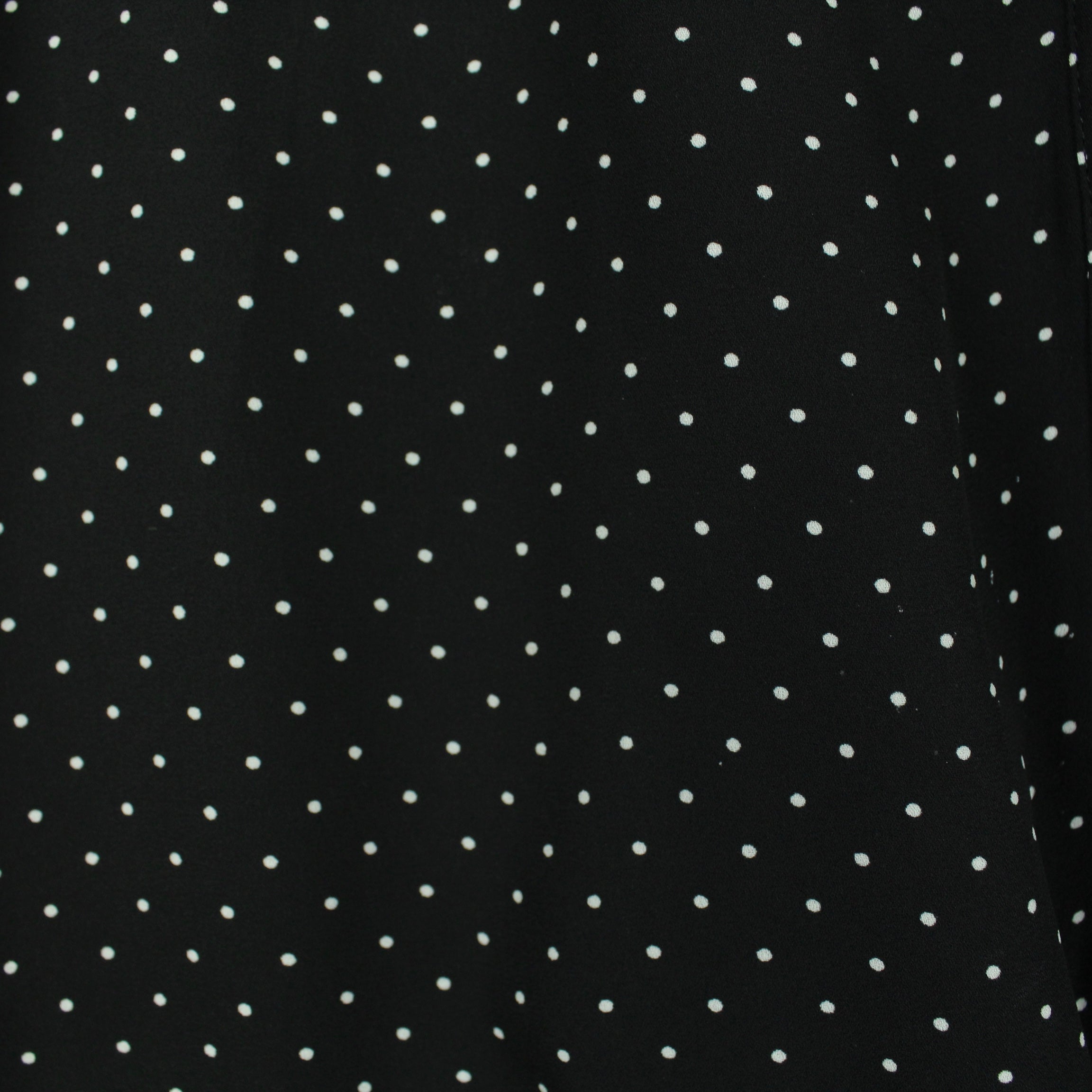 Second Hand SELECTED FEMME Kleid Gr. 40 schwarz weiß gepunktet (*)