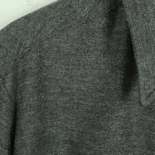 Laden Sie das Bild in den Galerie-Viewer, Vintage Flanellhemd Gr. M grau meliert Hemd
