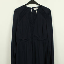 Laden Sie das Bild in den Galerie-Viewer, Second Hand VILA CLOTHES Kleid Gr. 40 dunkelblau (*)