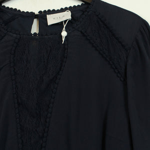 Second Hand VILA CLOTHES Kleid Gr. 40 dunkelblau (*)
