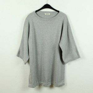 Second Hand EDITED Pullover Gr. S grau oversized mit Wolle (*)