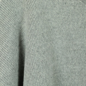 Second Hand EDITED Pullover Gr. S grau oversized mit Wolle (*)