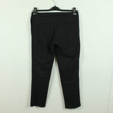 Laden Sie das Bild in den Galerie-Viewer, Second Hand TARA JARMON Hose Gr. 38 schwarz strukturiert Stoffhose (*)
