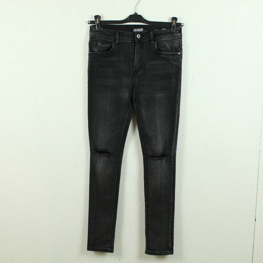 Second Hand HOLLYS Jeans Gr. L schwarz Modell: LG C JN Nadine (*)