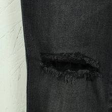 Laden Sie das Bild in den Galerie-Viewer, Second Hand HOLLYS Jeans Gr. L schwarz Mod: LG C JN Nadine (*)