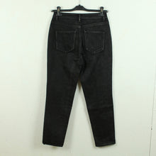 Laden Sie das Bild in den Galerie-Viewer, Second Hand EDITED Jeans Gr. 36 schwarz bestickt Perlen (*)