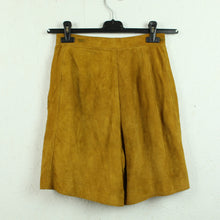 Laden Sie das Bild in den Galerie-Viewer, Vintage Ledershorts Gr. XS braun Shorts