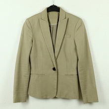 Laden Sie das Bild in den Galerie-Viewer, Second Hand MANGO Blazer Gr. 34 beige - Business (*)