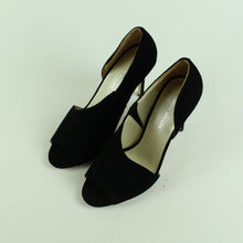 Laden Sie das Bild in den Galerie-Viewer, Second Hand KAREN MILLEN Pumps Gr. 38 schwarz Wildleder High Heels NEU(*)