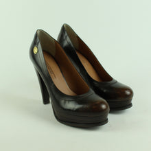 Laden Sie das Bild in den Galerie-Viewer, Second Hand ADOLFO DOMINGUEZ Pumps Gr. 39 braun High Heels NEU (*)