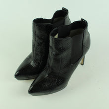 Laden Sie das Bild in den Galerie-Viewer, Second Hand MICHAEL KORS Ankle Boots Gr. 8 (38,5) schwarz High Heels (*)