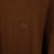 Laden Sie das Bild in den Galerie-Viewer, Second Hand J. LINDBERGH Pullover mit Wolle Gr. XL braun uni rundhals Strick (*)