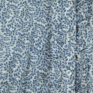 Second Hand MEXX Bluse Gr. 32 blau weiß gemustert (*)