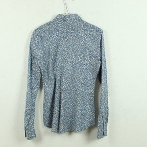 Second Hand MEXX Bluse Gr. 32 blau weiß gemustert (*)