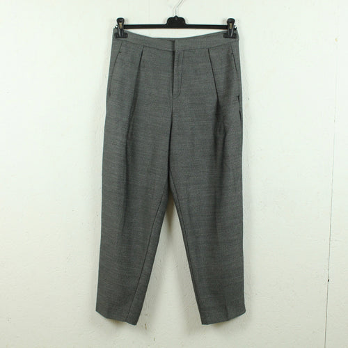 Second Hand WEEKDAY Hose Gr. M grau meliert Stoffhose (*)