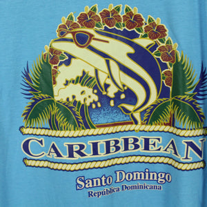 VINTAGE Souvenir T-Shirt Gr. S "Dominikanische Republik"