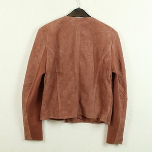 Second Hand VERO MODA Lederjacke Gr. XL braun Leder Jacke (*)