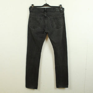 Second Hand WEEKDAY Jeans Gr. 30/34 schwarz Skinny (*)