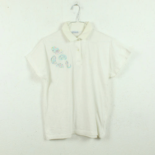 SERGIO TACCHINI Vintage Ladies Poloshirt Gr. M (*)