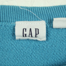 Laden Sie das Bild in den Galerie-Viewer, Second Hand GAP Sweatshirt Gr. S blau &quot;Santa Monica&quot; (*)